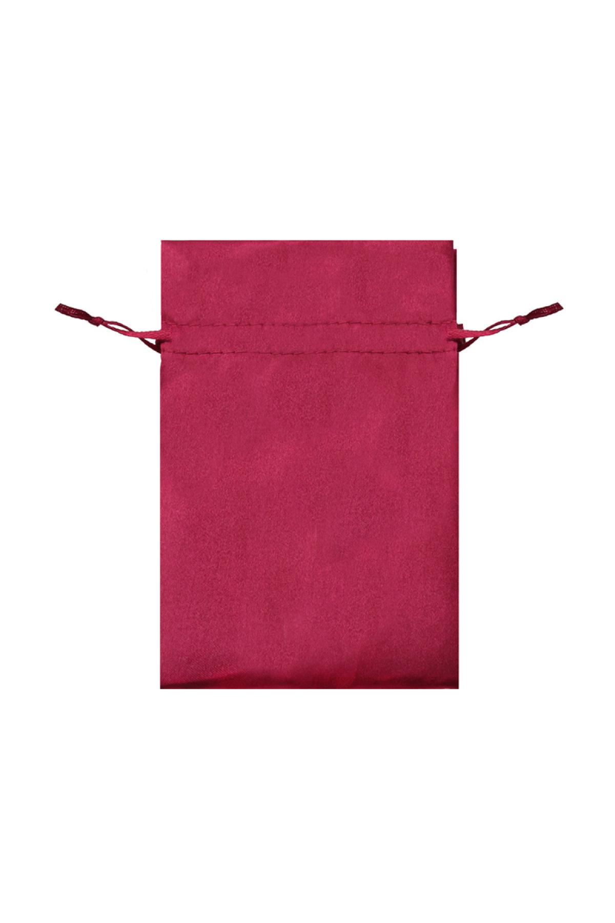 Jewelry bags Satin Small Red Polyester h5 
